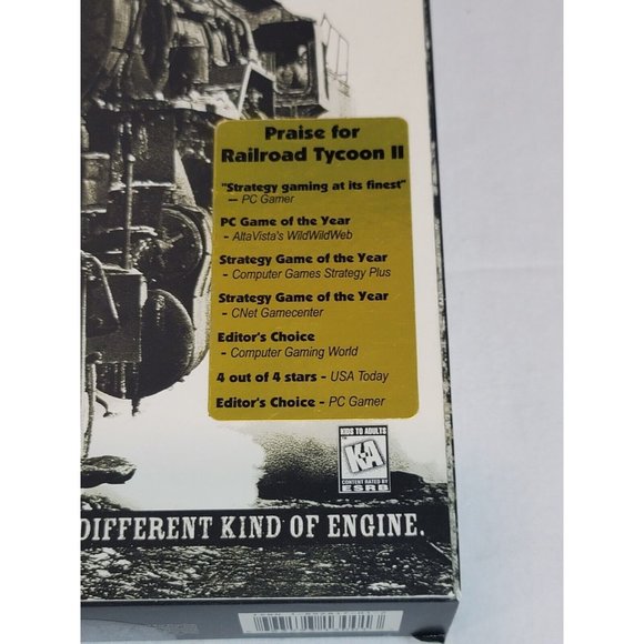 Railroad Tycoon 2‎ PC Big Box Pre-Owned Excellent condition. Smoke free home. - Picture 2 of 7